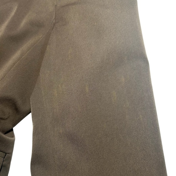 BCBGMaxAzria Cropped Open Tie Front Blazer Copper Brown Sz Medium - Picture 10 of 15